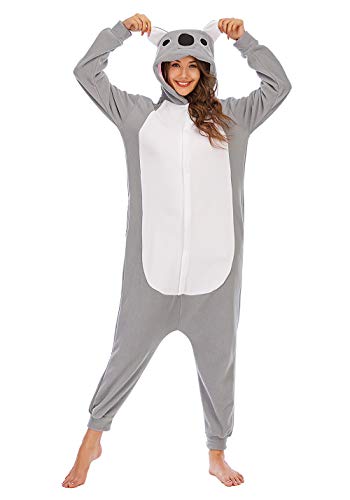 Pijamas de Animales de Una Pieza Unisexo Adulto Traje de Dormir Cosplay Pijama de Koala,LTY54-NEW,M