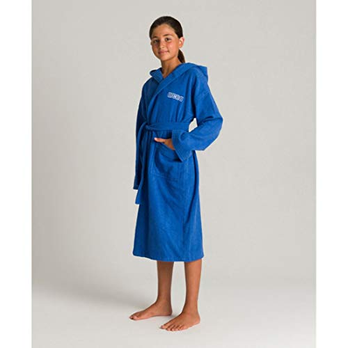 ARENA Zeppelin Light JR Bathrobes, Unisex-Youth, Royal, M