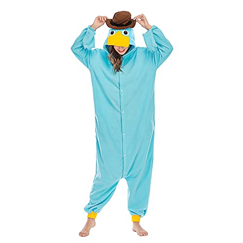Pijamas de Animales de Una Pieza Unisexo Adulto Traje de Dormir Cosplay Pijama pinguino Enteros,LTY117,L