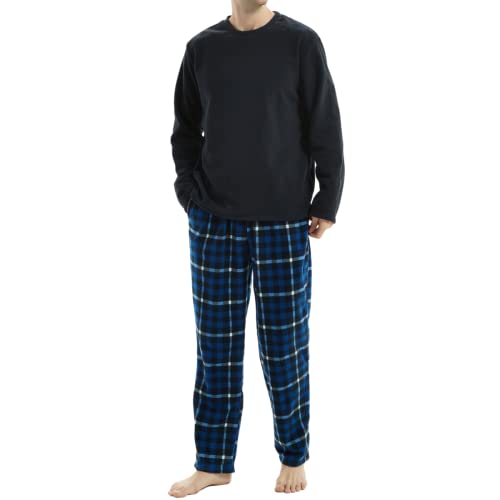 Polar pijama hombre azul marino, Juego de Pijama para Hombre
