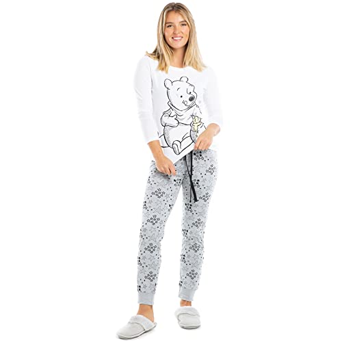 Disney Winnie The Pooh Honey & Bees Pyjama Set Juego de Pijama, Multicoloured, 14 Regular para Mujer