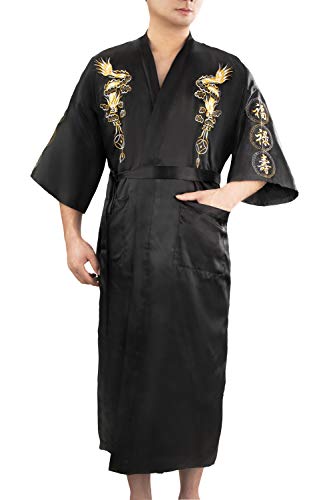 Albornoz kimono largo hombre