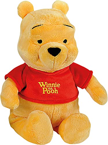 Simba Toys - Peluche Disney Winnie The Pooh, Material Suave y Agradable, 100% Original, Apto para Niños y Niñas de todas las Edades - 35 cm