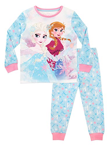Disney Pijama para niñas La Reina del Hielo Frozen Azul -4 5 Años