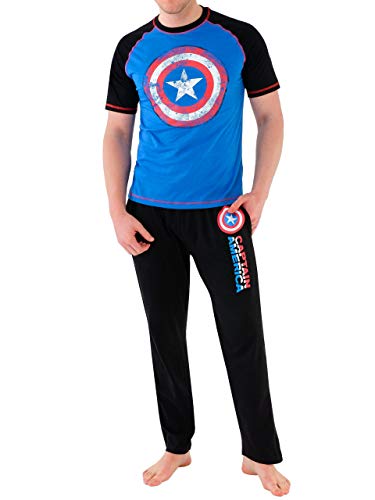 Pijama de hombre Capitán América, pijama avengers hombre