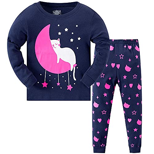 pijama gato niña pijamas largos niña de invierno